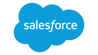 Logo of the company salesforce